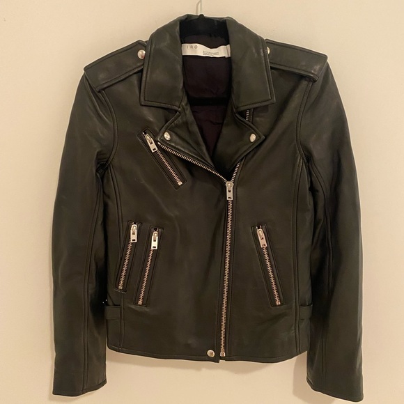 IRO Newhawn Leather Jacket - Picture 8 of 12